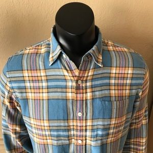 J.Crew Men’s Size M Long Sleeve Plaid Shirt